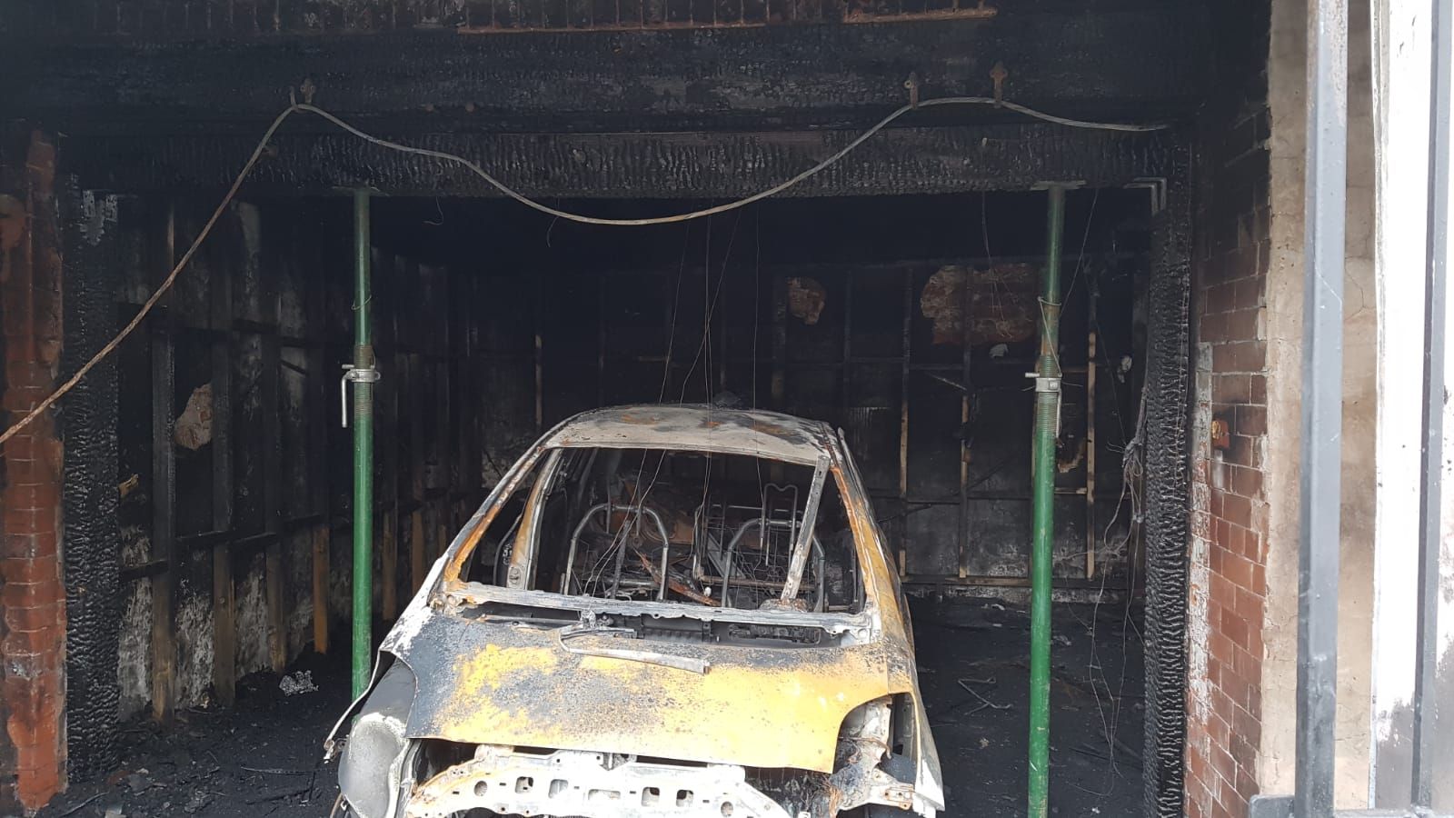 Fire & Water Damage Restoration work photograph 1